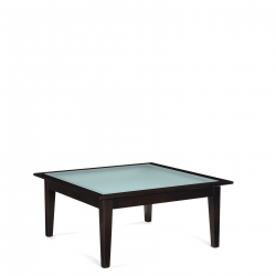 Table de salon/coin carrées avec dessus en verre Model Thumbnail