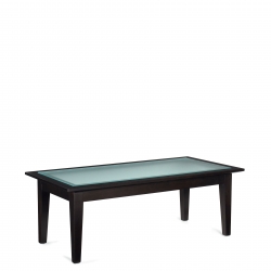 Table de salon rectangulaire avec dessus en verre Table de salon rectangulaire avec dessus en verre Model Thumbnail