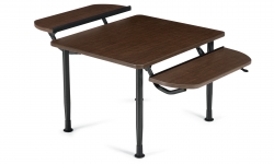 Ensemble A : table polyvalente à dessus en mélamine thermosoudée, deux tablettes à deux supports E-Z Lift Model Thumbnail