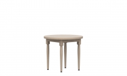 Table de bout circulaire à pieds ronds, 24 po L x 24 po P Model Thumbnail