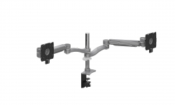 Dual Screen Double Extension Arm, Height Adjustable Model Thumbnail
