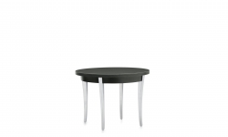 Table de bout, pieds en aluminium poli, dessus en stratifié haute pression Table de bout, pieds en aluminium poli, dessus en stratifié haute pression Model Thumbnail