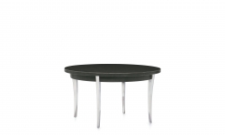 Table de bout, pieds en aluminium poli, dessus en bois Table de bout, pieds en aluminium poli, dessus en bois Model Thumbnail