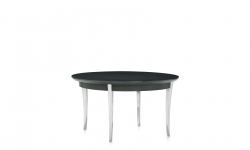 Table de bout, pieds en aluminium poli, dessus en bois Table de bout, pieds en aluminium poli, dessus en bois Model Thumbnail