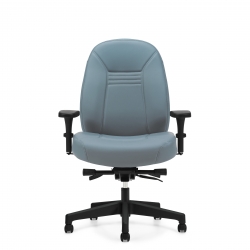Fauteuil large à basculements synchronisé à dossier moyen, assise profonde Fauteuil large à basculements synchronisé à dossier moyen, assise profonde Model Thumbnail