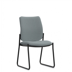 High Back Concealed Attachment Side Chair, Sled Base Model Thumbnail
