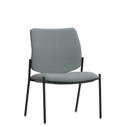 Chaise d'appoint à dimensions moyennes et dossier haut monopièce Chaise d'appoint à dimensions moyennes et dossier haut monopièce Model Thumbnail
