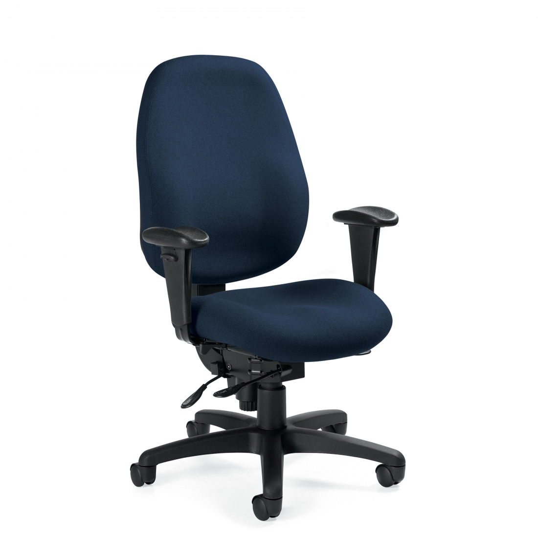Global Furniture Group, This state-of-the-art multi-shift, intensive use seating is designed with a wide range of adjustment
